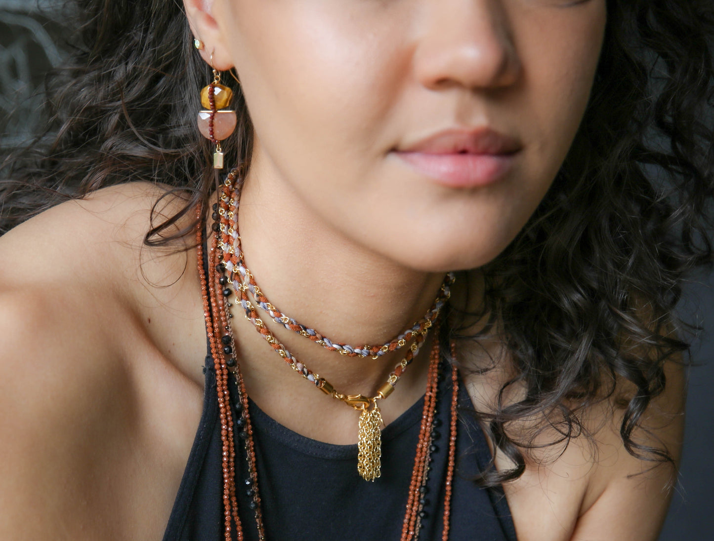 Round About Rope in Black