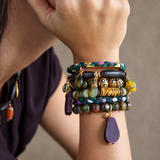 Tambourine Beaded Bracelet
