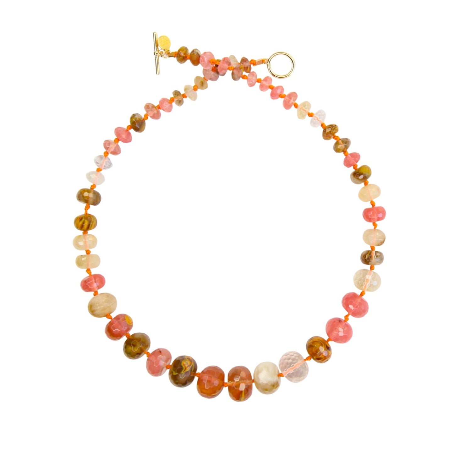 Amberlight Knotted Necklace