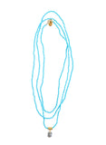 Aramis Long Layering Neck in Turquoise