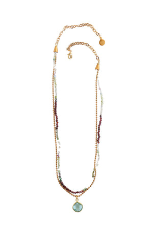 Avery Double Strand Necklace