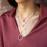 Loop Lariat in Gold