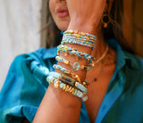 Confetti Bracelet in White
