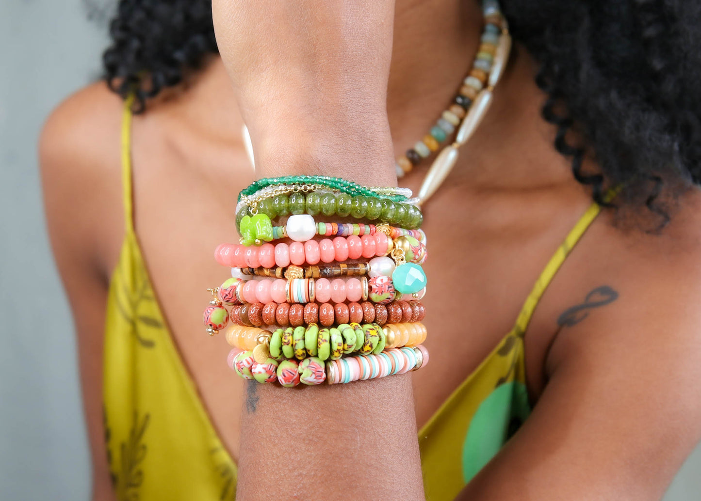 Echo Bracelet Set in Periwinkle