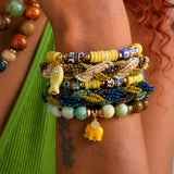Interlace Semiprecious Bracelet