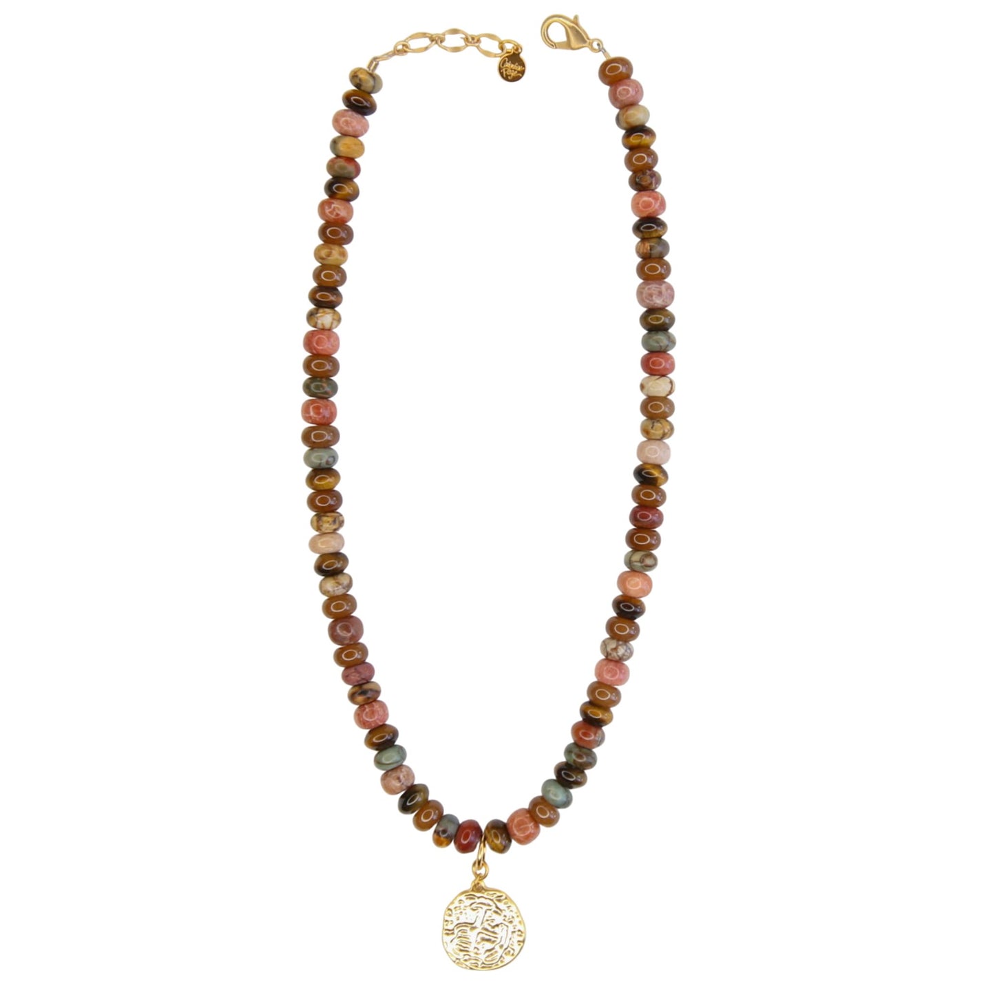 Candied with Pendant in Spice Brown