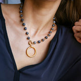 Chunky Hoop Pendant