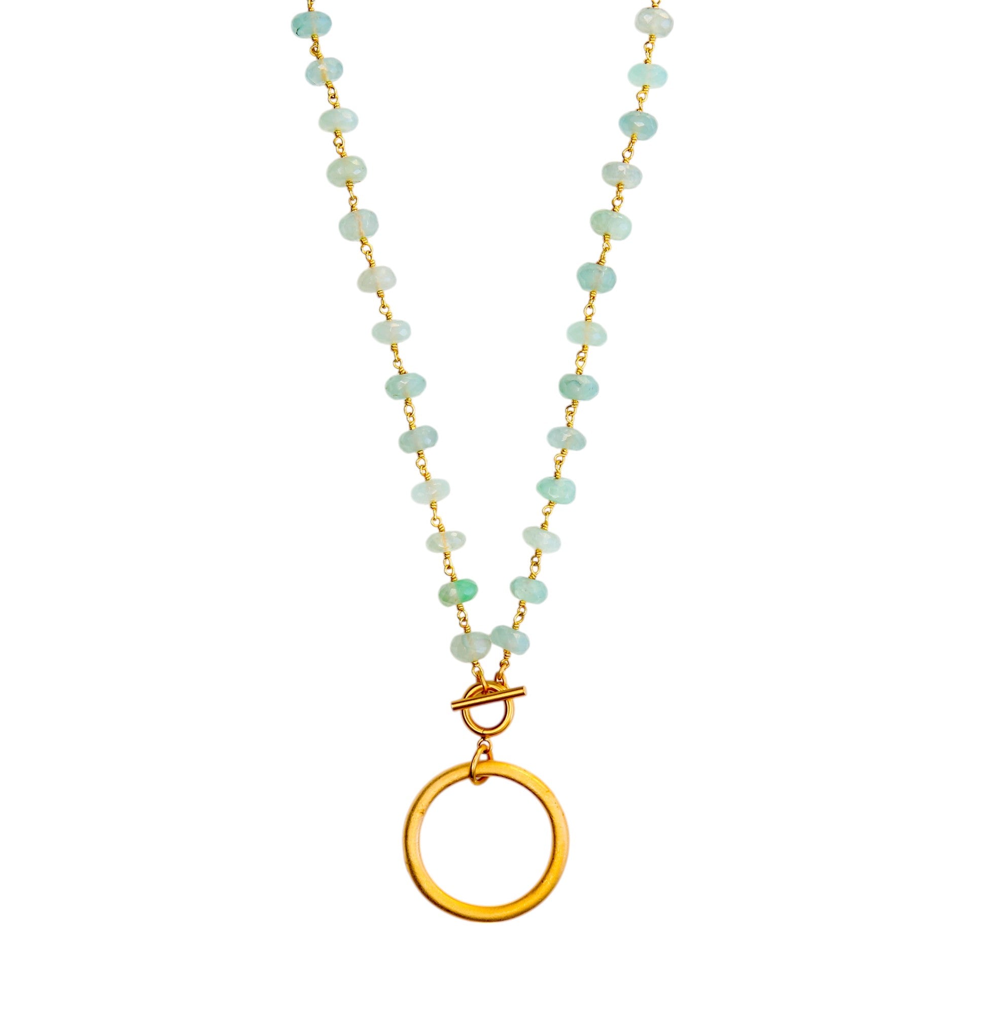 Chunky Hoop Pendant