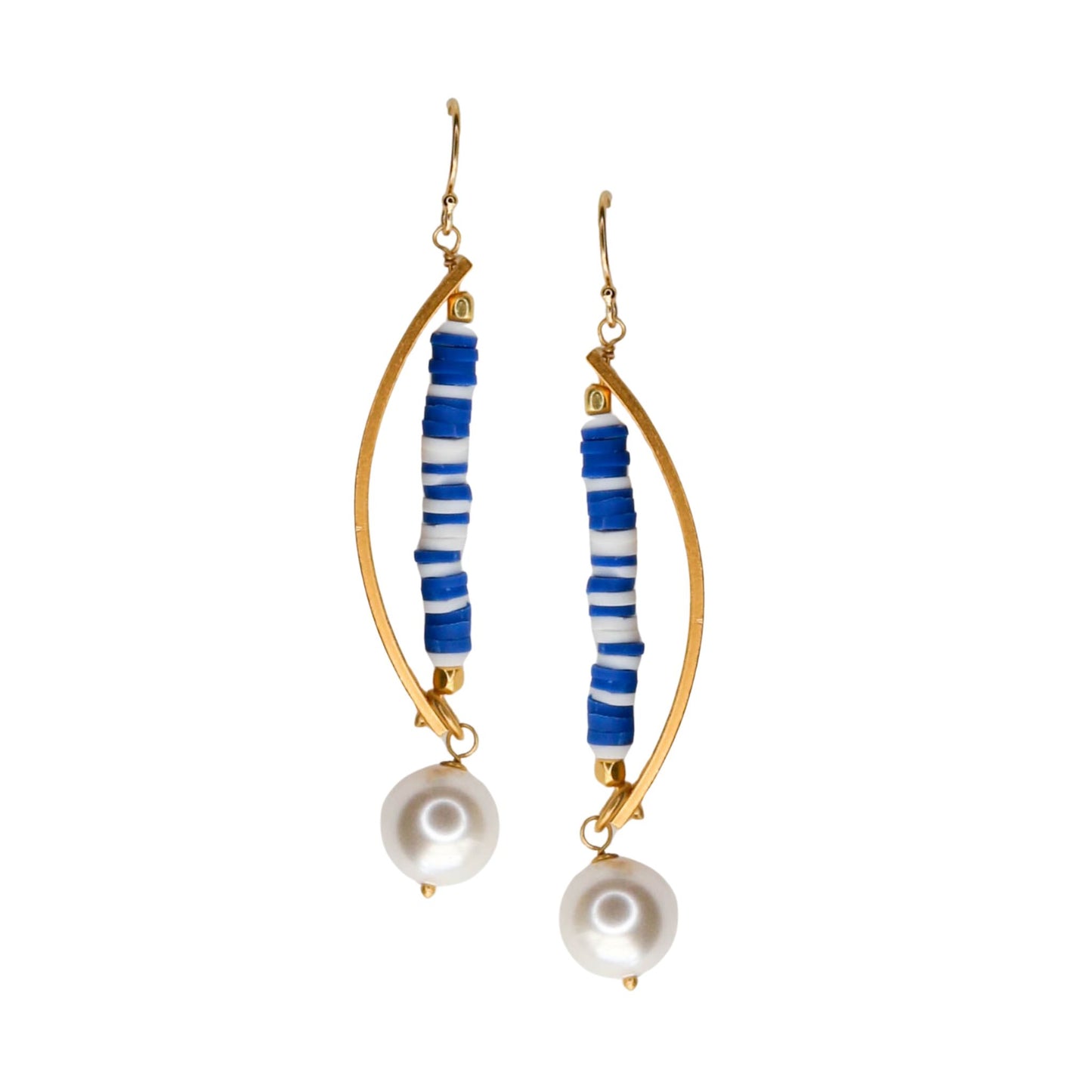 Coast Earrings in Blues