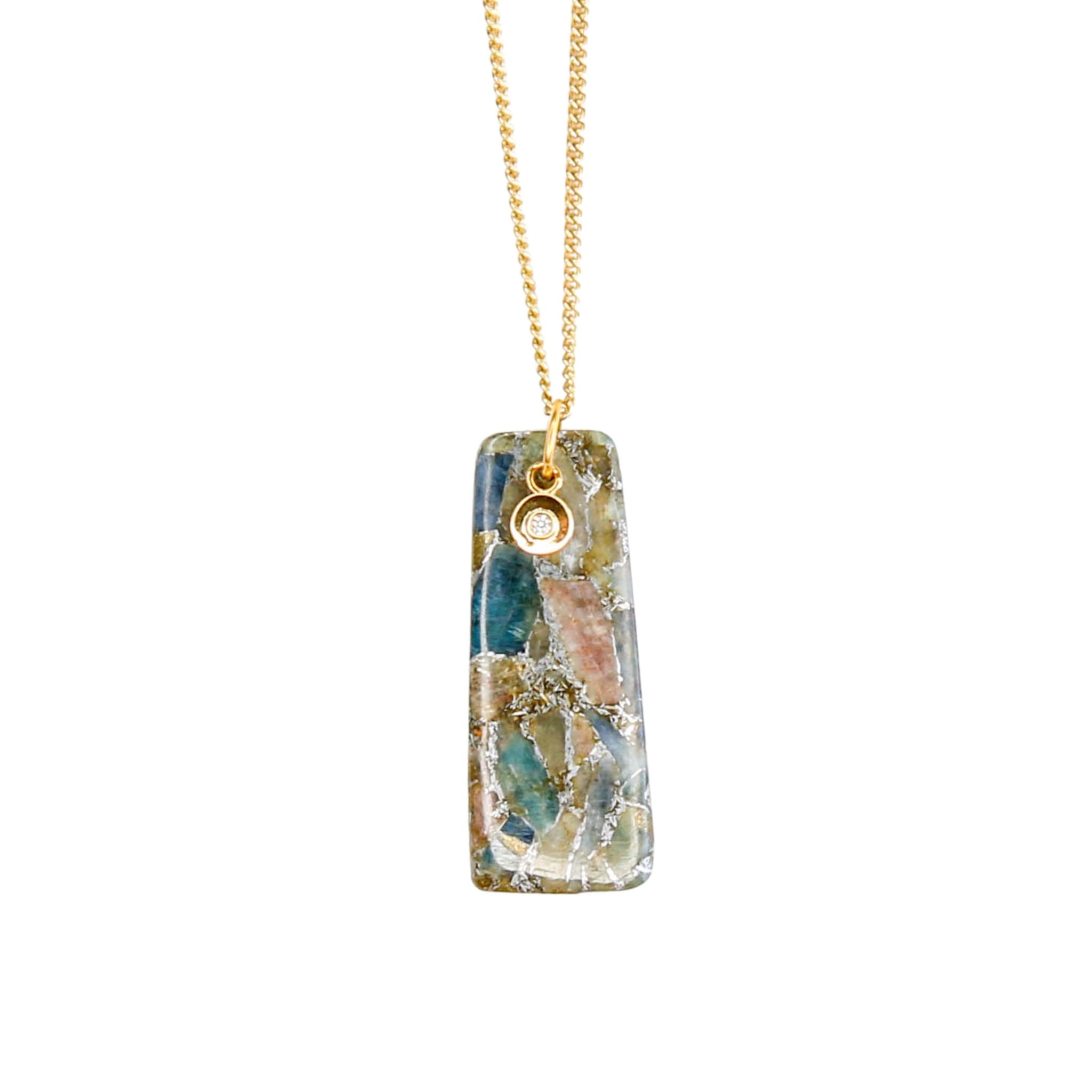 Adjustable Composite Pendant in Gold