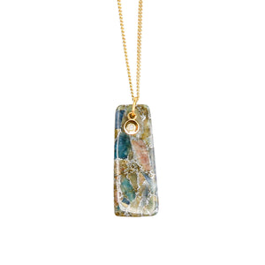 Adjustable Composite Pendant in Gold