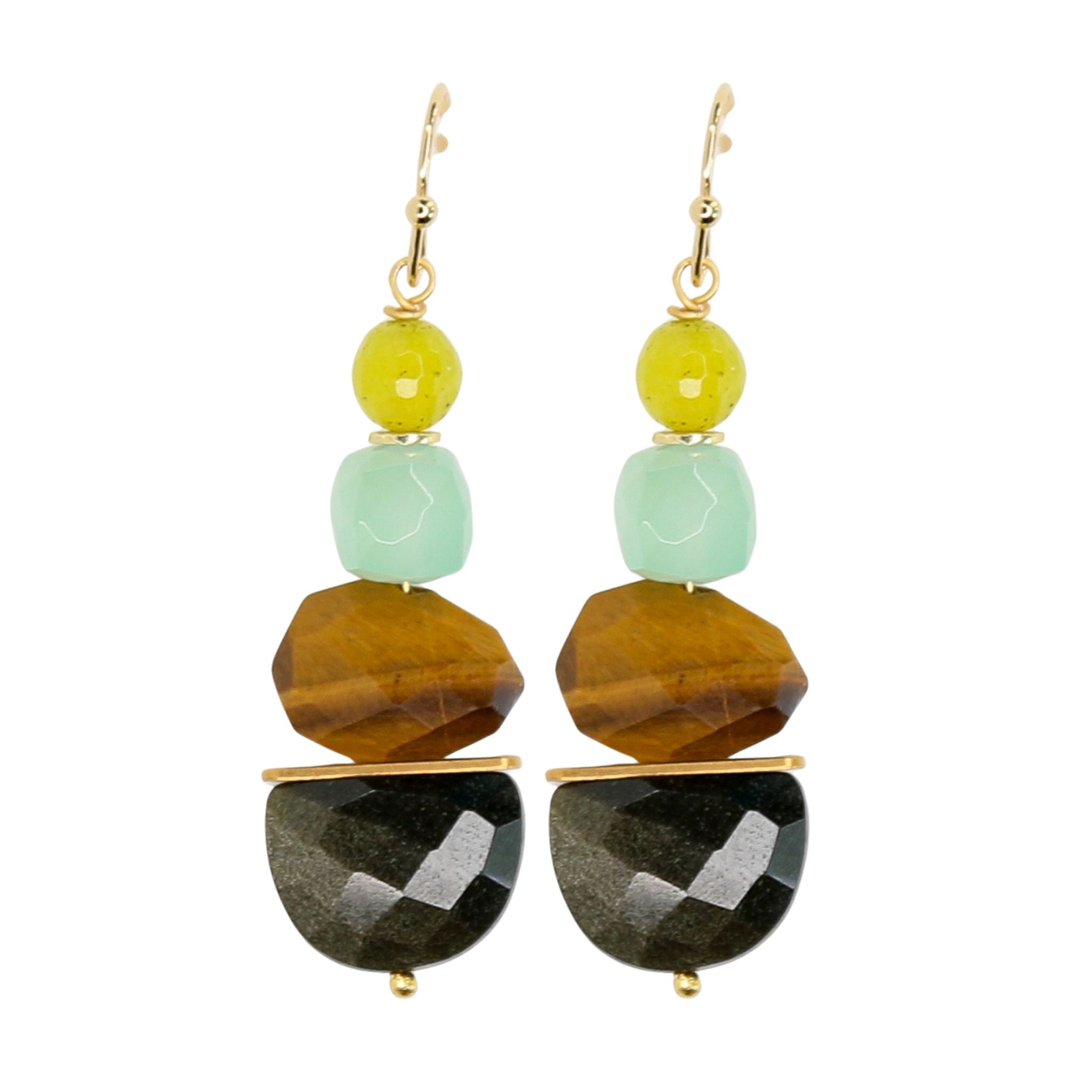 Crayon Semi Precious Earrings