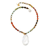 Dewdrop Cubed Necklace