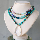 Dewdrop Cubed Necklace