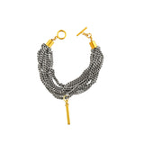 Fillmore Multi Strand Bracelet in Silver