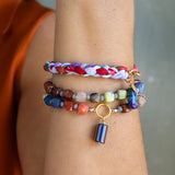 Four Corners Gemstone Braclet