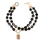 Four Corners Gemstone Braclet