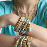 Juno Bracelet in Blue Agave