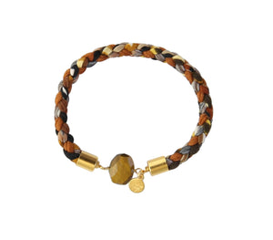 Glee Stretch Bracelet in Rust