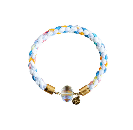 Glee Stretch Bracelet in White