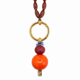 Globus Necklace-Two Pendants for Two Moods