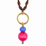 Globus Necklace-Two Pendants for Two Moods