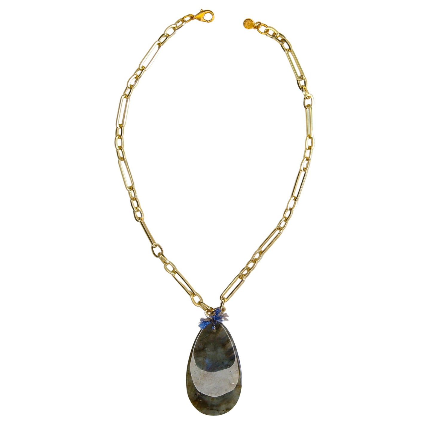 Goya Stone Pendant in Labradorite