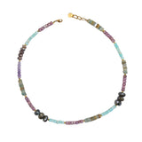 Gradient Semi Precious Beaded Necklace