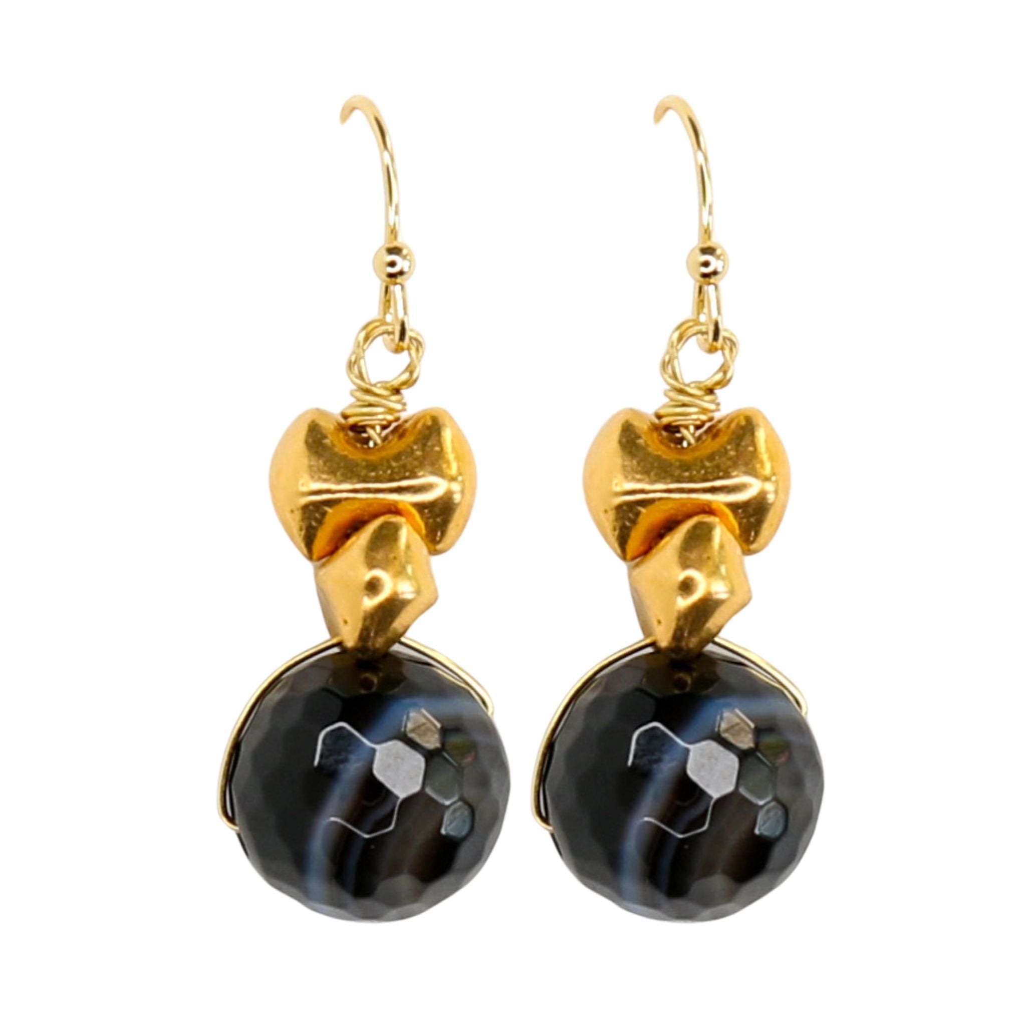 Gumdrop Gemstone Earrings