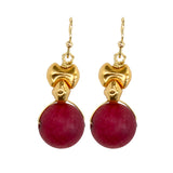 Gumdrop Gemstone Earrings