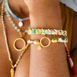 Poppy Woven Bracelet/High Tide