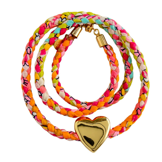 Isla Wrap Bracelet in Flora