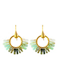 Jalisco Earrings in Peruvian Opal