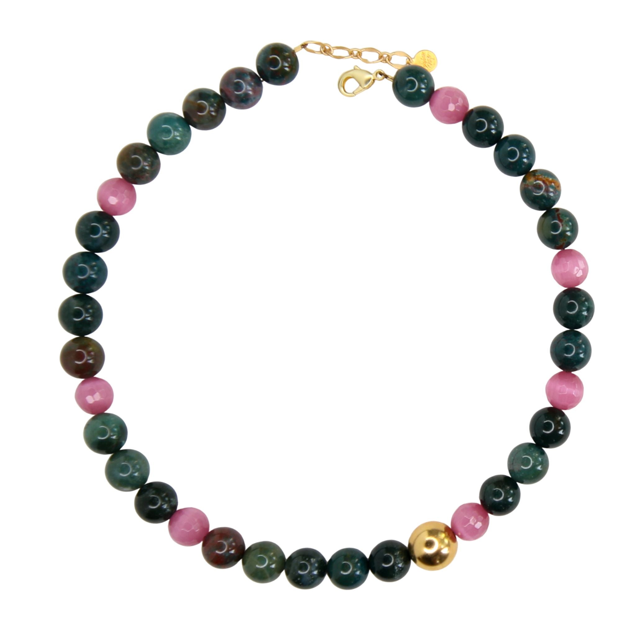 Jawbreaker Gemstone Necklace