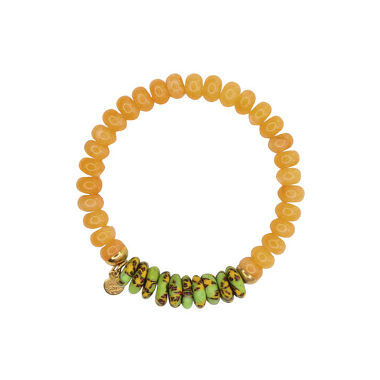 Julep Elastic Bracelet in Yellow Mango