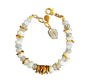 Juno Bracelet in Moonstone