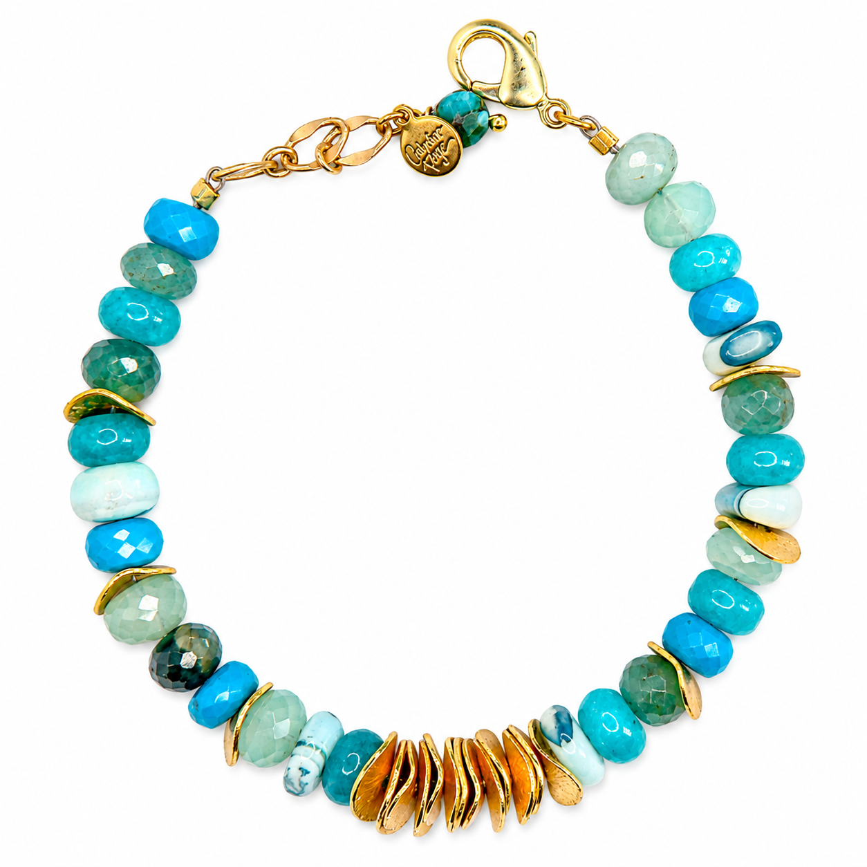 Juno Bracelet in Blue Agave