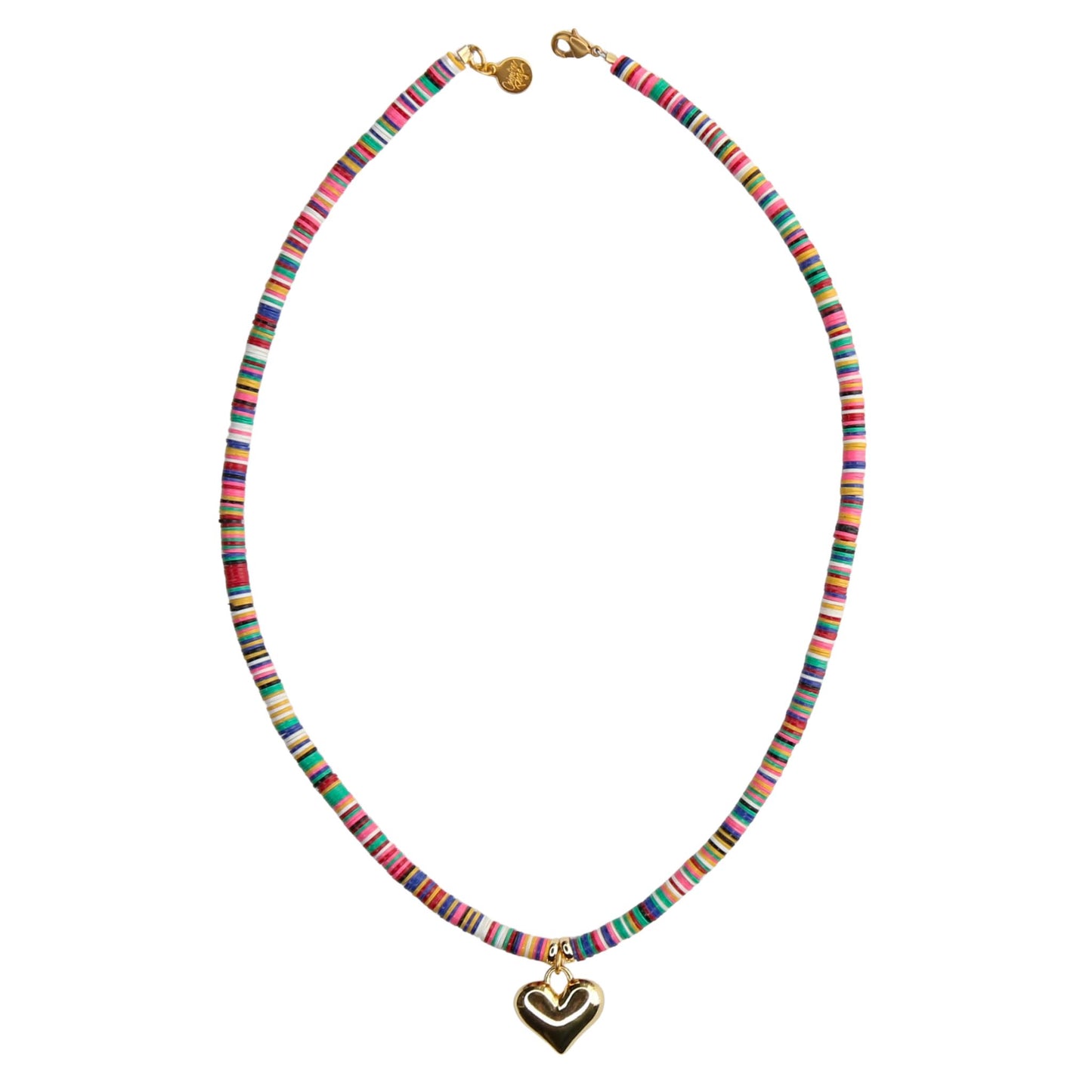 Kiwi Short Necklace in Multi