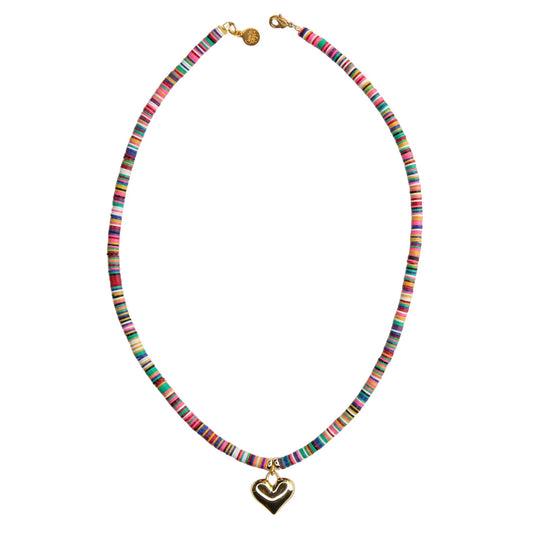 Kiwi Short Necklace in Multi