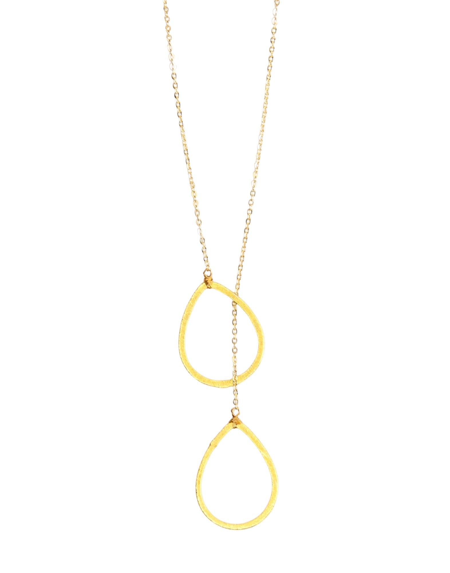 Loop Lariat in Gold
