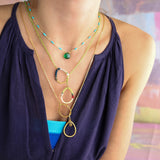 Loop Lariat in Gold