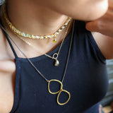 Loop Lariat in Gold