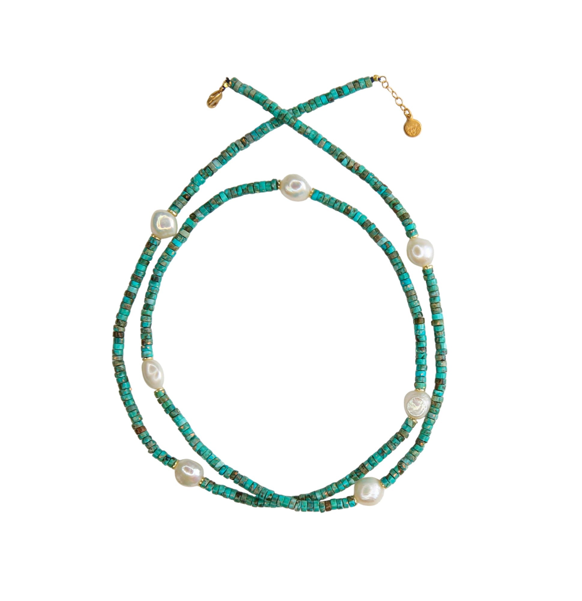 Mambo Necklace in Turquoise