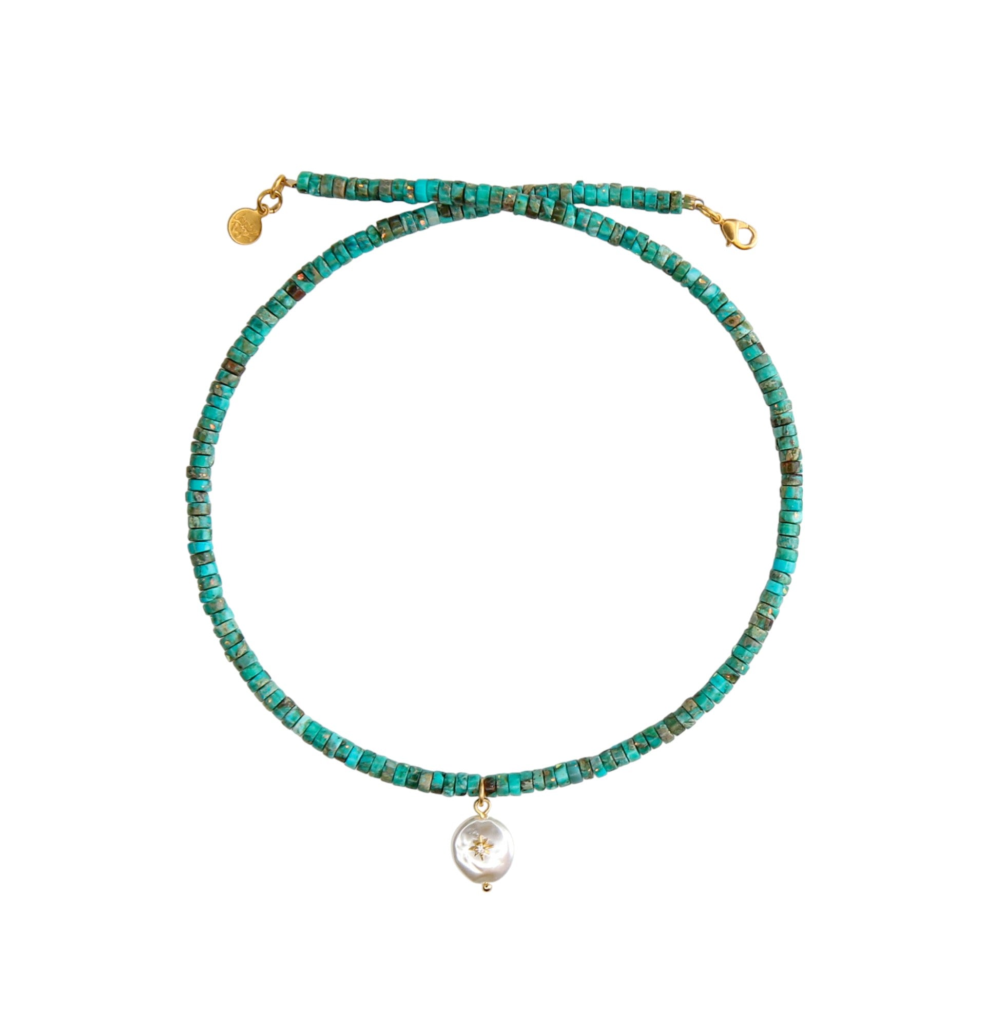 Marisol Choker in Turquoise