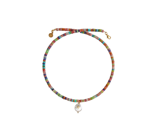 Marisol Choker in Pale Multi