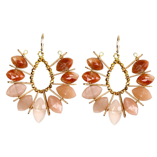 Marquis Earring in Blush Pink
