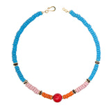 Mercato African Disk Necklace