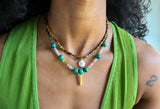 Mira Necklace in Peruvian Opal
