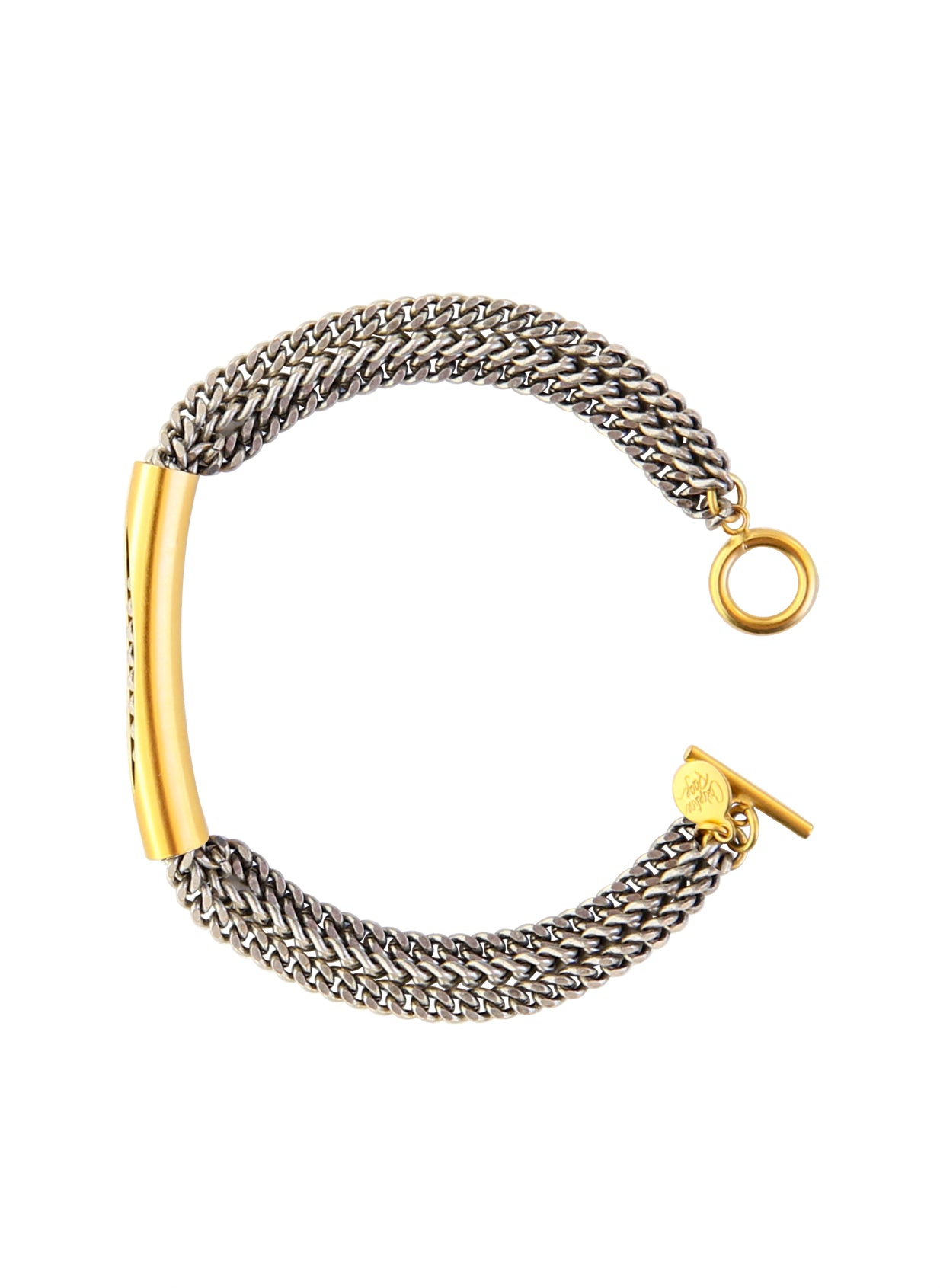 Morgan Triple Strand Bracelet in Silver