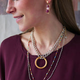 Nolan Pendant in Silver or Gold
